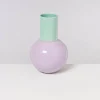 Store Bola Vase L Pastell Mint Lila Bola L