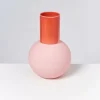 Hot Bola Vase L Rose Coral Vasen
