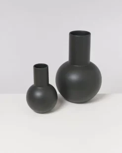 Hot Bola Vase M Dunkelgrun Vasen