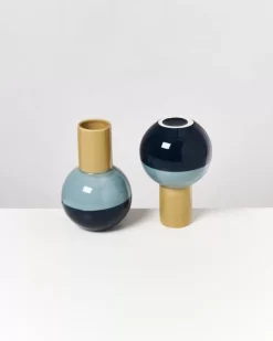 Cheap Bola Vase M Grun Mint Navy Vasen