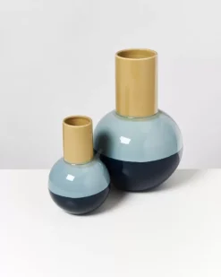 Cheap Bola Vase M Grun Mint Navy Vasen
