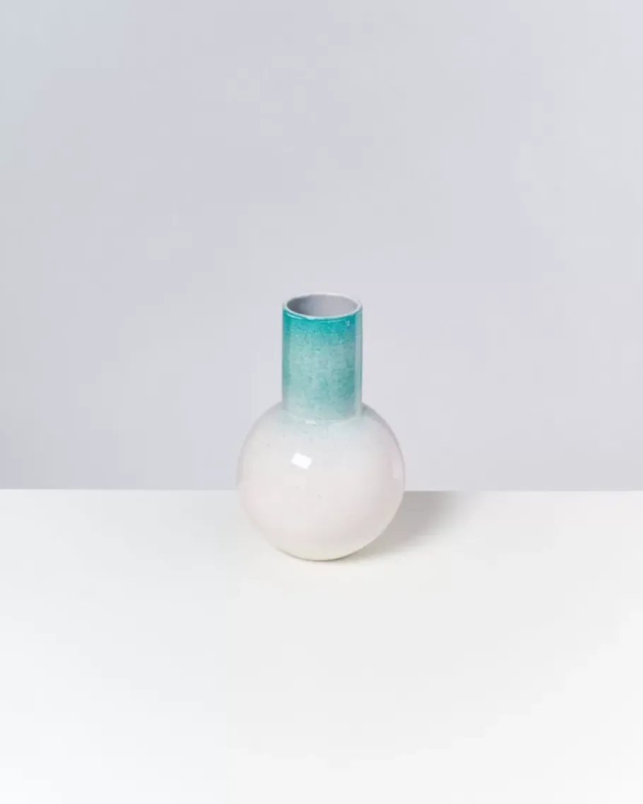 Discount Bola Vase M Grun Rosa Gesprenkelt Vasen