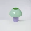 Cheap Cogumelo Glaslampe Mint Lila Lampen