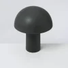 Clearance Cogumelo Keramiklampe Dunkelgrun Lampen