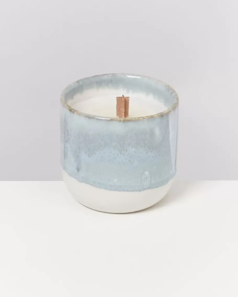 Discount Coimbra Duftkerze "Dia No Mar" Graublau Duftkerzen