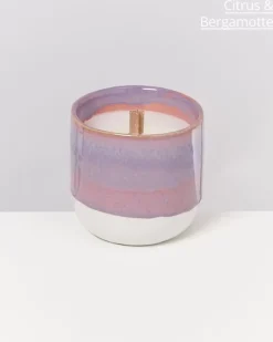 Outlet Coimbra Duftkerze "Dia No Mar" Lila Rosa Duftkerzen