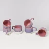 Best Sale Coimbra 6Er Set Tasse Gros Lila Rosa Tassen & Becher