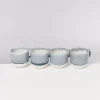 Outlet Coimbra 4Er Set Teetasse Graublau 4 Teilige Sets