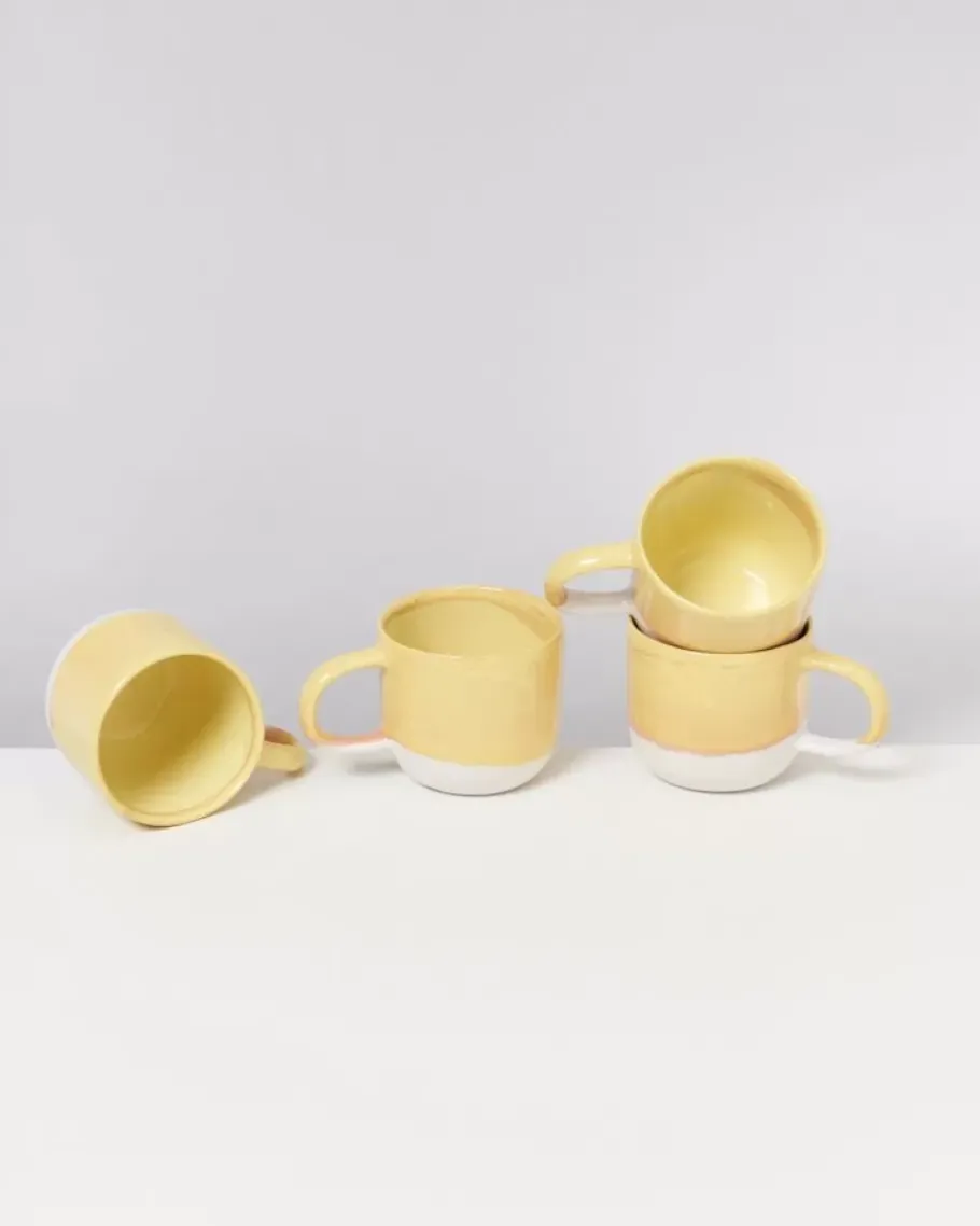 Shop Coimbra 4Er Set Teetasse Gelb 4 Teilige Sets
