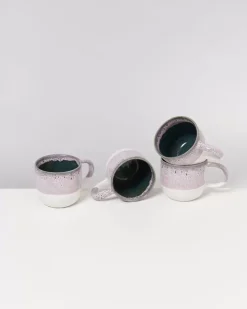 Discount Coimbra 4Er Set Teetasse Rosa Grun 4 Teilige Sets
