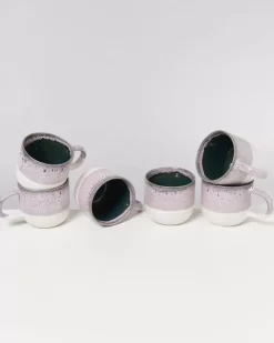 Sale Coimbra 6Er Set Teetasse Rosa Grun 6 Teilige Sets