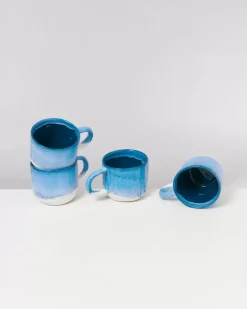 Flash Sale Coimbra 4Er Set Teetasse Turkis 4 Teilige Sets