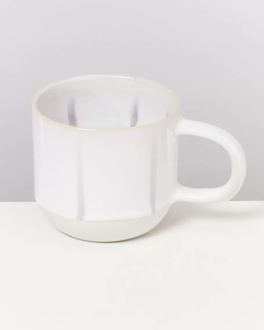 Shop Coimbra 4Er Set Teetasse Weis Blau Tassen & Becher Sets