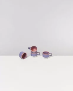 Sale Coimbra Espressotasse Lila Rosa Espressotassen