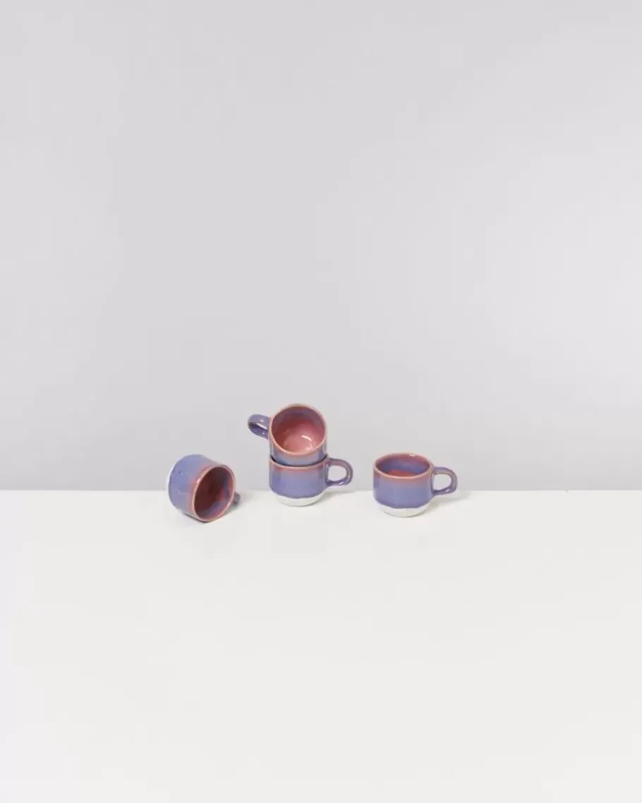 Sale Coimbra Espressotasse Lila Rosa Espressotassen