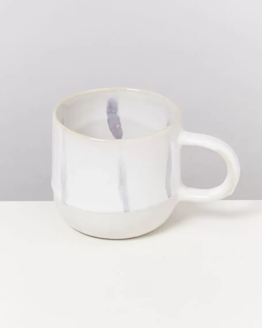 Store Coimbra Tasse Gros Weis Blau Tassen & Becher