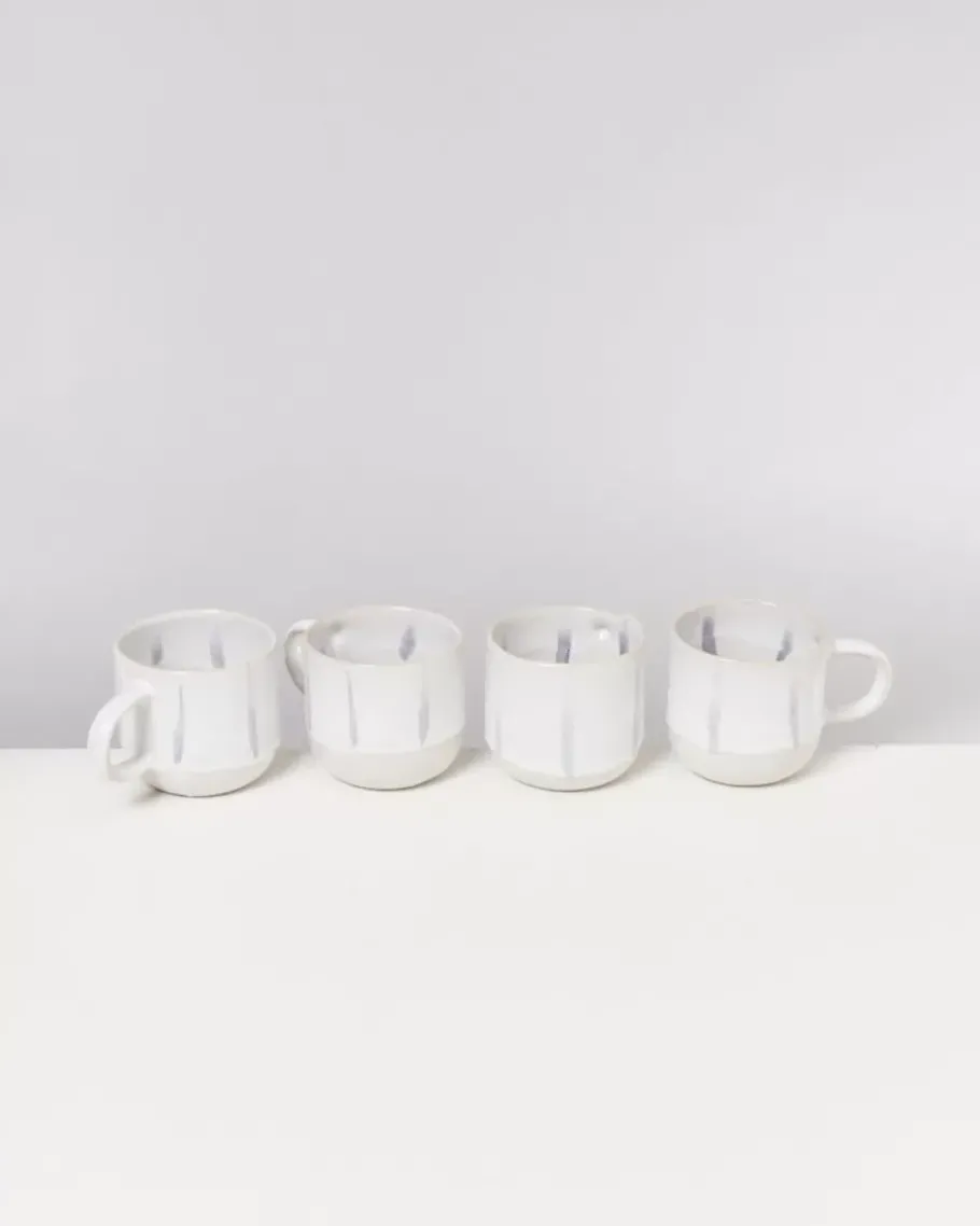 Store Coimbra Tasse Gros Weis Blau Tassen & Becher
