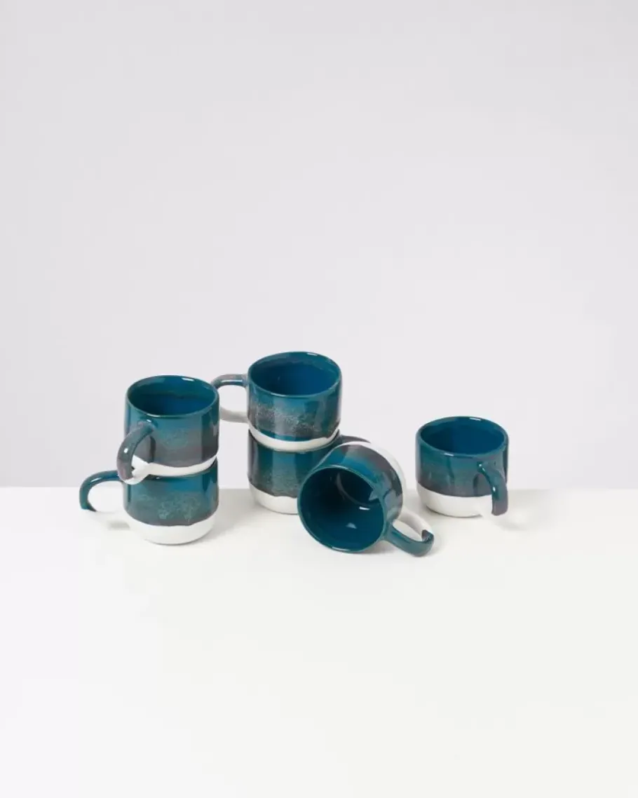 Outlet Coimbra Tasse Klein Petrol Kleine Tassen