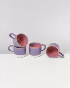 Hot Coimbra Teetasse Gros Lila Rosa Tassen & Becher