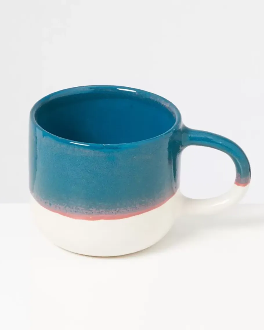 Best Sale Coimbra Teetasse Gros Petrol Tassen & Becher