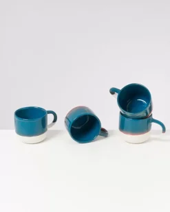Best Sale Coimbra Teetasse Gros Petrol Tassen & Becher