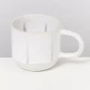 Fashion Coimbra Teetasse Gros Weis Blau Große Tassen