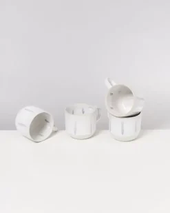 Fashion Coimbra Teetasse Gros Weis Blau Große Tassen