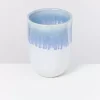 Online Copa Alto Becher Gros Blau Weis Große Becher