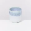 Cheap Copa Alto Becher Klein Blau Weis Kleine Becher