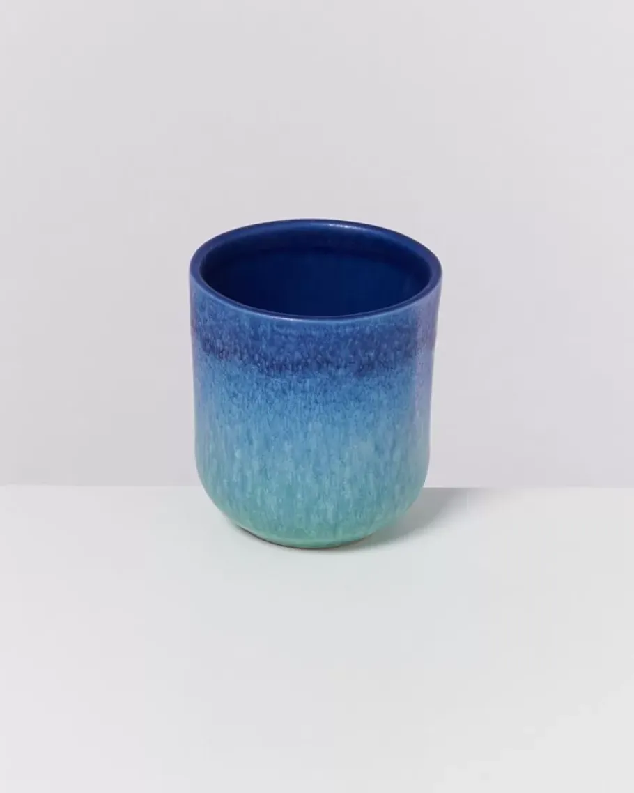 Fashion Copa Alto Becher Klein Blau Turkis Kleine Becher
