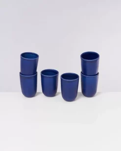 Flash Sale Copa Alto 6Er Set Becher Gros Dunkelblau Tassen & Becher