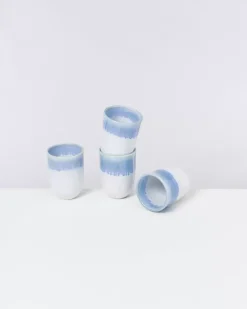 Cheap Copa Alto 4Er Set Becher Gros Blau Weis 4 Teilige Sets