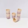 Hot Copa Alto 6Er Set Becher Gros Pastellrose Tassen & Becher