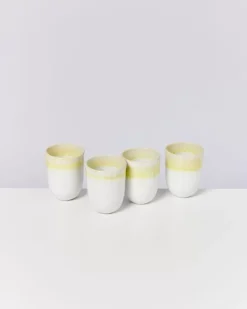 Best Sale Copa Alto 4Er Set Becher Gros Gelb 4 Teilige Sets