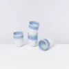 Store Copa Alto 4Er Set Becher Gros Blau Weis Tassen & Becher Sets