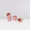 Store Copa Alto 4Er Set Becher Klein Gelb Rose Tassen & Becher Sets