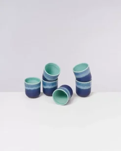 Online Copa Alto 6Er Set Becher Klein Turkis 6 Teilige Sets