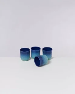 Best Copa Alto 4Er Set Becher Klein Blau Turkis 4 Teilige Sets