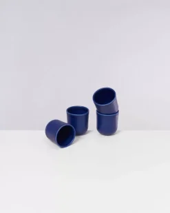 Cheap Copa Alto 4Er Set Becher Klein Dunkelblau 4 Teilige Sets