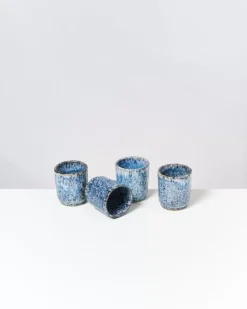 Cheap Cordoama Becher Klein Blau Gesprenkelt Kleine Becher