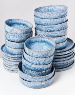 Cheap Cordoama Blau Gesprenkelt - 32 Teiliges Set 32 Teilige Sets