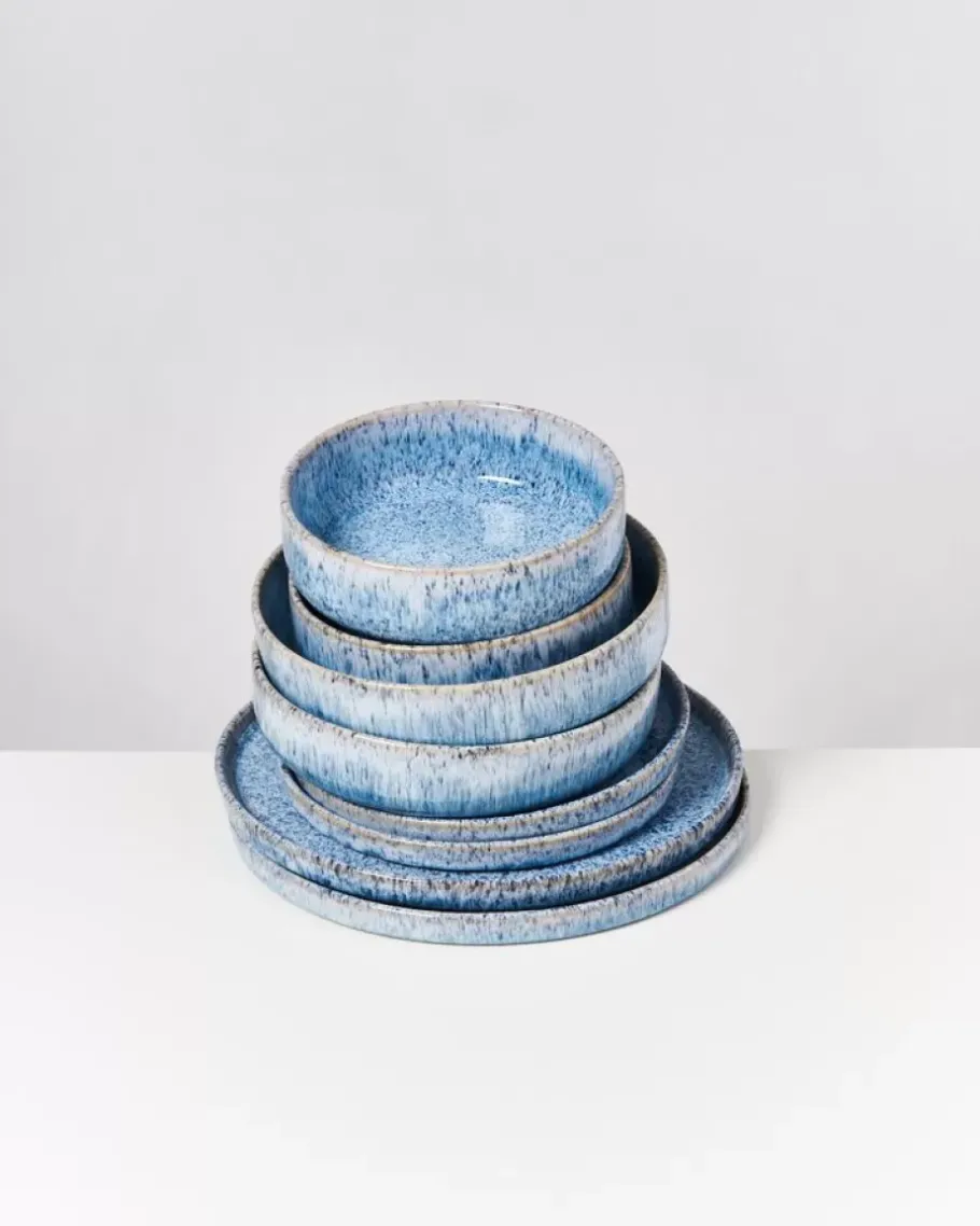 Discount Cordoama Blau Gesprenkelt - 8 Teiliges Set 8 Teilige Sets