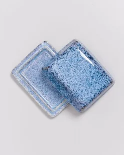 Cheap Cordoama Butterdose Blau Gesprenkelt Butterdosen