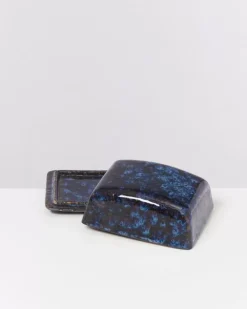 Sale Cordoama Butterdose Dunkelblau Butterdosen