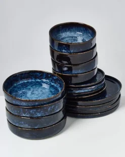Best Cordoama Dunkelblau - 16 Teiliges Set 16 Teilige Sets