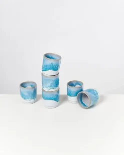 Cheap Cordoama 6Er Set Becher Klein Aqua 6 Teilige Sets