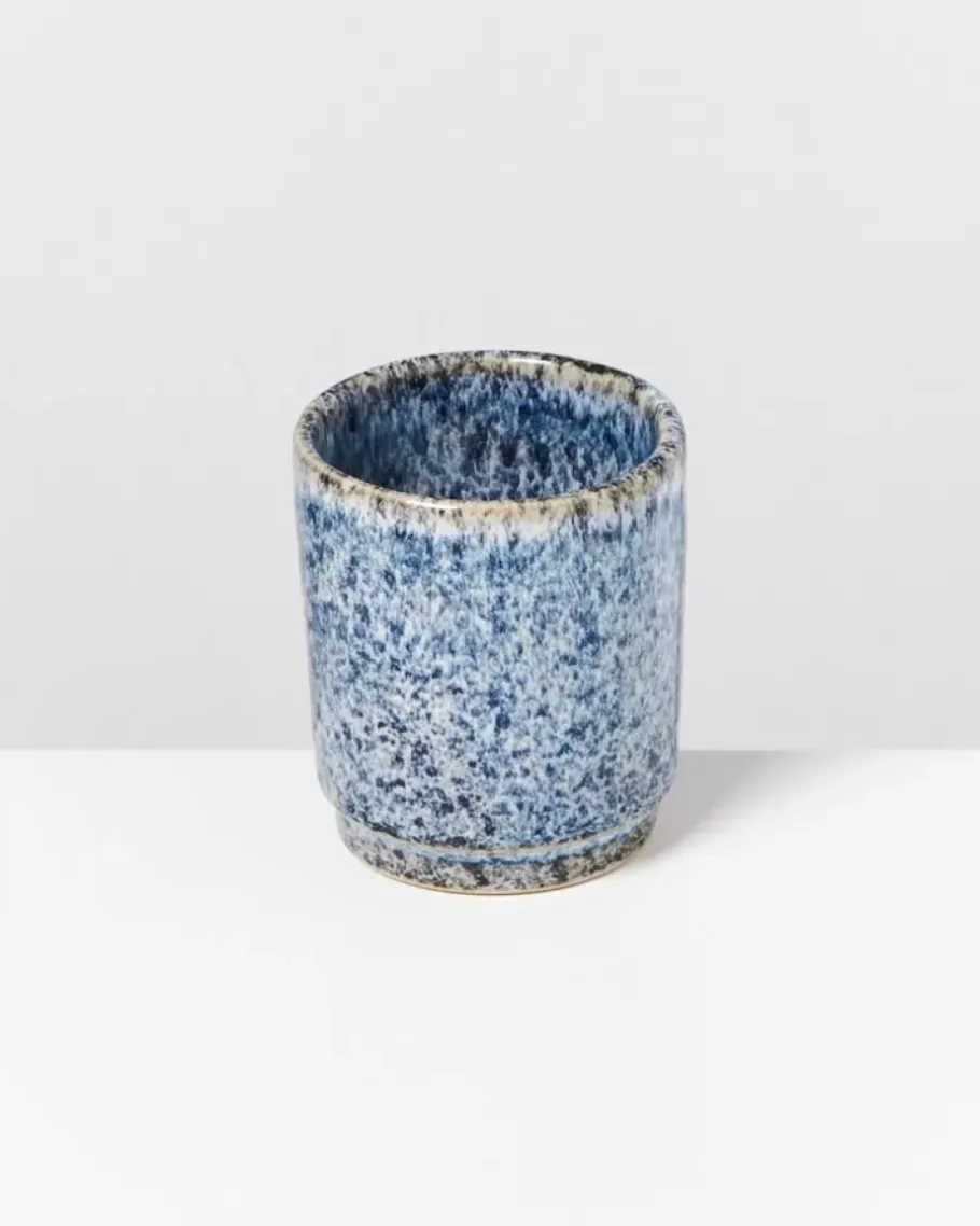 Flash Sale Cordoama 6Er Set Becher Klein Blau Gesprenkelt 6 Teilige Sets