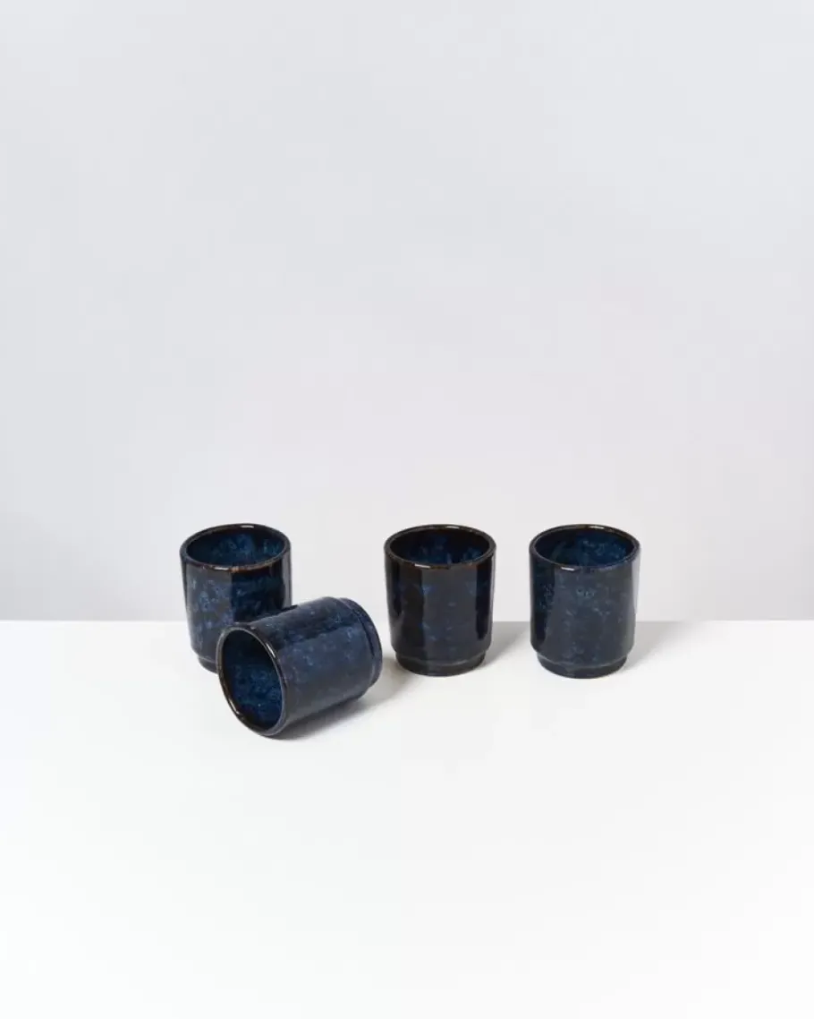 Cheap Cordoama 4Er Set Becher Klein Dunkelblau Tassen & Becher Sets