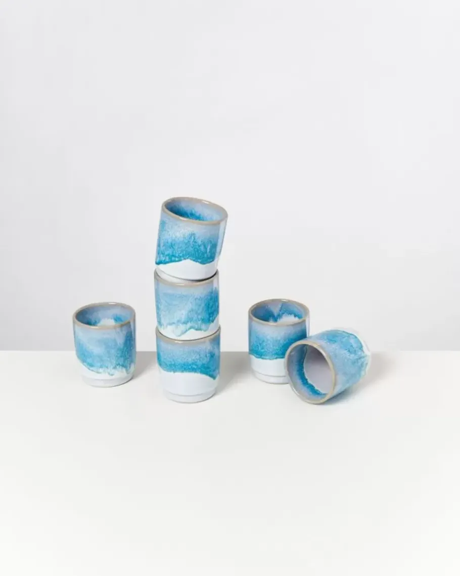 Hot Cordoama 6Er Set Becher Klein Aqua Tassen & Becher
