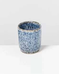 Best Cordoama 6Er Set Becher Klein Blau Gesprenkelt Tassen & Becher Sets